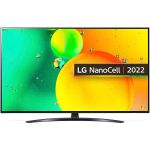 image produit LG TV - 55NANO766 - Acier foncé - 55'' (139 cm) - LED NanoCell 4K, Dark Steel