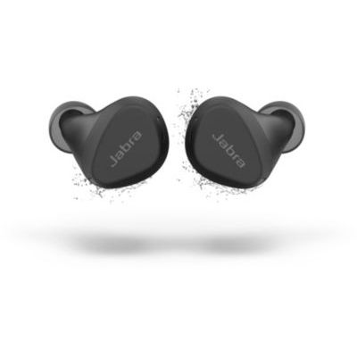 image Jabra Elite 3 écouteurs Bluetooth sans Fil Active True pour Les Sports avec réduction Active du Bruit (ANC), 4 Microphones intégrés pour Les appels clairs, Petite Coupe Ergonomique - Noir