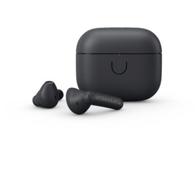 image Urbanears Boo True Wireless Earbuds, 30 Hours of Playtime, IPX4 Rated Water-Resistant - Charcoal Black 1006201