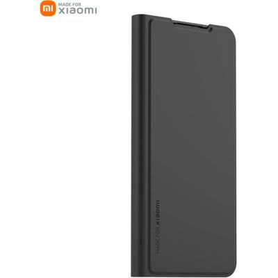 image Xiaomi Made for Coque avec Rabat Redmi Note 11 Pro avec Finition Gomme, Noir