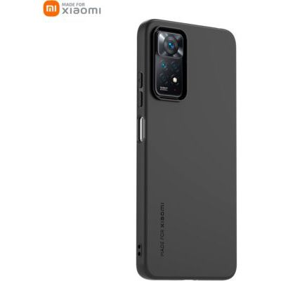 image Xiaomi Made for Coque Semi-Rigide pour Redmi Note 11 Pro, Noir