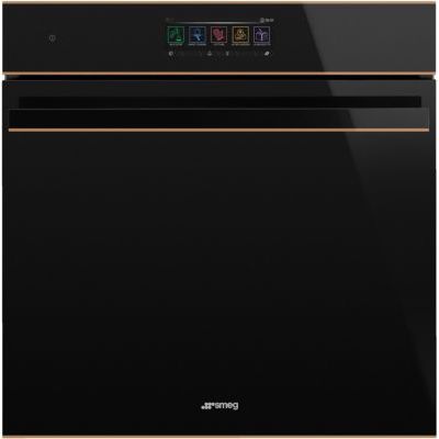 image Four encastrable fonction vapeur SMEG SO6606APNR Omnichef