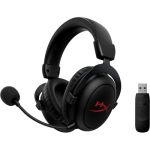 image produit HyperXCloud Sans fil Core-CasquegamingsansfilpourPC,audiospatialDTSHeadphone:X,coussinetsenmousseàmémoiredeforme,cadreenaluminiumdurable, Noir