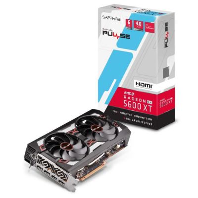 image SAPPHIRE Pulse Radeon RX 5600 XT 6G GDDR6 HDMI / Triple DP OC W/BP (UEFI)