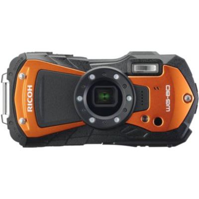 image Ricoh WG-80 Orange appareil photo numérique étanche résistant aux chocs au froid à l’écrasement 03127