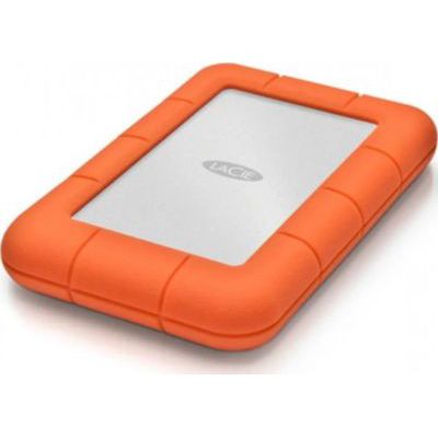 image Disque Dur Externe LaCie 2 To Rugged Mini - Résistant aux Chocs (USB 3.0, 2.5 pouces)