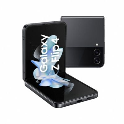 image Samsung Galaxy Z Flip4 (128GB) Graphite & EP-TA800N Chargeur de Charge Ultra Rapide 25 W, Port USB de Type C (sans câble), Noir (Lot de 1)