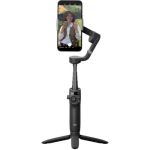 image produit DJI Stabilisateur pour smartphone OSMO Mobile 6, en trois axes pour téléphones, bras extensible intégré, portable et pliable, stabilisateur pour vidéoblogs, vidéos YouTube et TikTok, gris ardoise