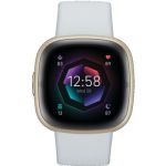 image produit Google Fitbit Sense 2 Montre connectée sport et santé avec GPS intégré, fonctionnalités avancées pour la santé, jusqu’à 6 jours d’autonomie de batterie - compatible avec iOS 15 & Android OS 9.0 - livrable en France