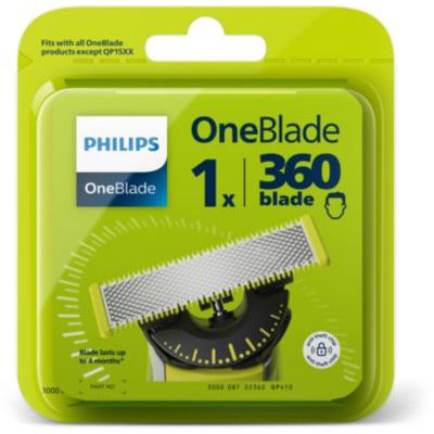 image Philips OneBlade 360 Lame de rechange pour rasoir électrique (modèle QP410/50)