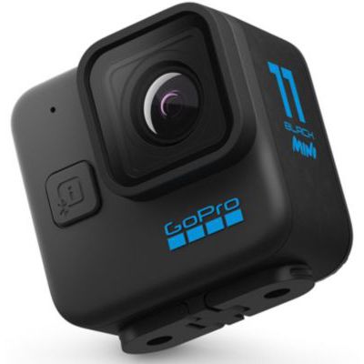 image GoPro HERO11 Black Mini - Caméra d'action étanche compacte avec vidéo Ultra HD 5.3K60, Images Fixes 24.7MP, capteur d'image 1/1.9", Diffusion en Direct, stabilisation