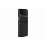 image produit Samsung Galaxy Z Flip4 Etui à Rabat en Cuir Noir