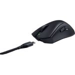 image produit Razer DeathAdder V3 Pro - Souris Esports Ergonomique Sans Fil Légère (Design léger 63g, Capteur Optique Focus Pro 30K, Commutateurs de Souris Gen-3, Sans Fil HyperSpeed) Noir - livrable en France