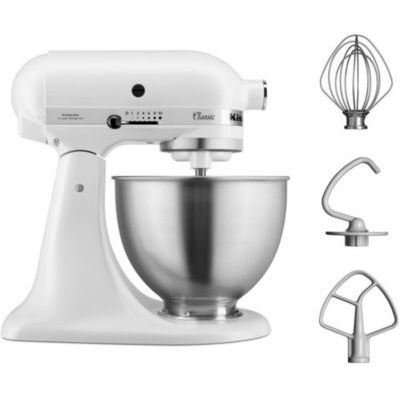 image Robot pâtissier KITCHENAID 5K45SSEFW