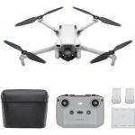 image produit Bundle DJI Mini 3 Fly More – Mini drone caméra léger et pliable avec vidéo 4K HDR, temps de vol de 38 minutes, Prise verticale réelle et fonctions intelligentes, Télécommande