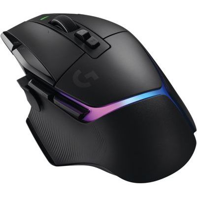 image Logitech G G502 X PLUS LIGHTSPEED Souris Gaming RVB Sans Fil - Souris optique boutons hybrides LIGHTFORCE, LIGHTSYNC RVB, Capteur gaming HERO 25K, Compatible avec PC - macOS/Windows - Noir