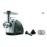 image produit Moulinex Hachoir à Viande HV8 Hachoir Electrique 2200W 2 Grilles de Broyage Accessoires pour Kebbés et Saucisses Argent ME686832