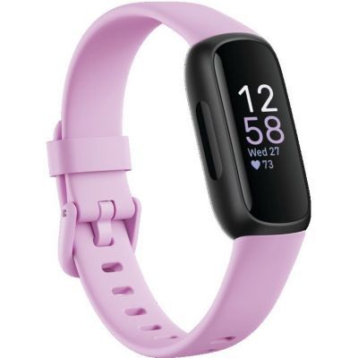 image Bracelet d’activité sport et santé Fitbit Inspire 3 avec jusqu’à 10 jours d’autonomie de batterie et compatible avec Android et iOS, Parme