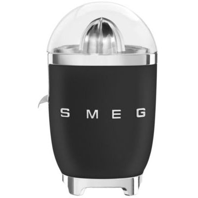 image SMEG - Espremedor de Citrinos Anni 50, Preto Mate CJF01BLMEU