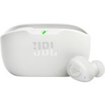 image produit JBL Wave Buds Écouteurs Intra-Auriculaires sans Fil, Résistance à l'Eau IP54 et IPX2, Basses Puissantes et Batterie à Autonomie de 32 heures, en Blanc