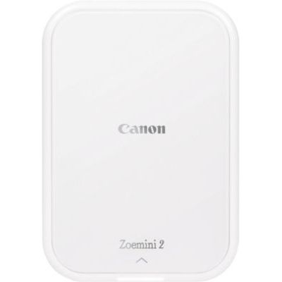 image Canon Zoemini 2 Imprimante Photo Portable - Mini Imprimante Portable - Mini Imprimante Photo - Compacte et sans Fil - Bluetooth 5.0 et Charge Rapide Type-C - Imprimante de Voyage, Perle Blanche