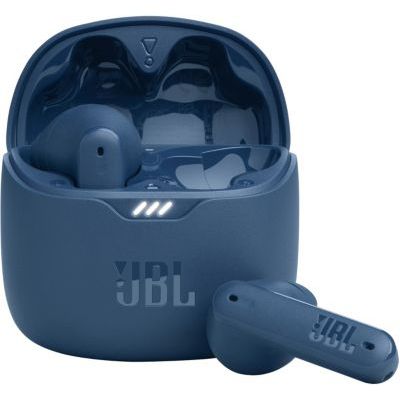 image JBL Tune Flex TWS Bleu – Écouteurs sans fil à réduction de bruit – Pur Son JBL – Jusqu'à 32 hrs d'autonomie