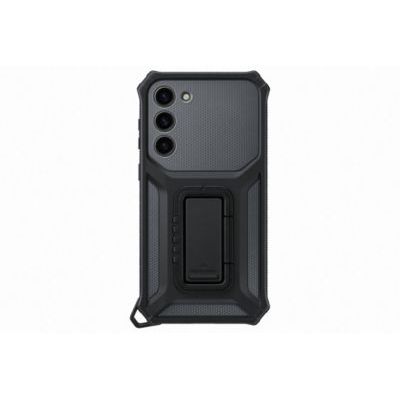 image Sam Silicone Grip Case f. Galaxy S23+ BK Black