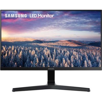 image SAMSUNG S24R35AFHU, Ecran PC, Dalle IPS 24", Resolution Full HD (1920 x 1080), 60Hz, Contraste 1000:1, 5 ms, HDMI + VGA, Gris foncé, AMD FreeSync, LS24R35AFHUXEN