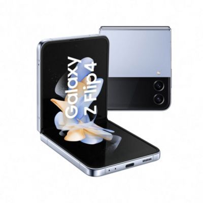 image Samsung Galaxy Z Flip4 unlocked SM-F721B 17 cm (6.7") SIM doble Android 12 5G USB Tipo C 8 GB 256 GB 3700 mAh Azul bleu