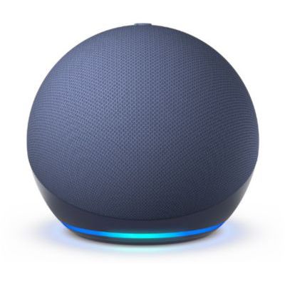 image Echo Dot (5e génération, modèle 2022) | Enceinte connectée Bluetooth et Wi-Fi au son puissant encore plus imposant, avec Alexa | Bleu marine