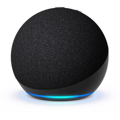image Echo Dot (5e génération, modèle 2022) | Enceinte connectée Bluetooth et Wi-Fi au son puissant encore plus imposant, avec Alexa | Anthracite