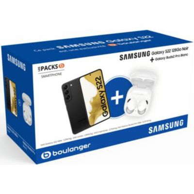 image Smartphone SAMSUNG Pack S22 5G + Buds2 Pro