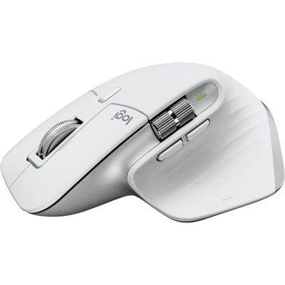 image Logitech MX Master 3S - Souris Performante Sans Fil avec Défilement Ultra-Rapide, Ergonomique, DPI 8K, Suivi sur Verre, Clics Silencieux, USB-C, Bluetooth, Windows, Linux, Chrome - Gris clair