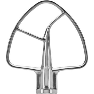 image KitchenAid 5KSM5THFBSS Batteur Plat en Acier Inoxydable