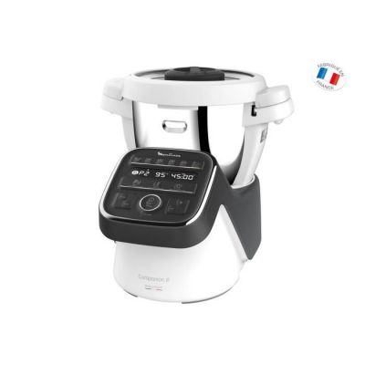 MOULINEX HF808800 - Robot Cuiseur Companion XL - Bol de 3 L - 1550 W - 12 vitesses - Noir