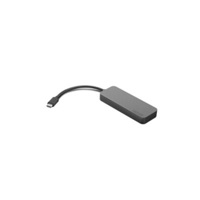 image Lenovo GX90X21431 Station d'accueil USB 3.2 Gen 2 (3.1 Gen 2) Type-C Noir