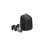 image produit Manfrotto Advanced Befree III, Sac Professionnel pour Appareil Photo et Ordinateur, Sac pour Appareil Reflex/Hybride avec Objectifs, avec Diviseurs Rembourrés Interchangeables et Fixation de Trépied