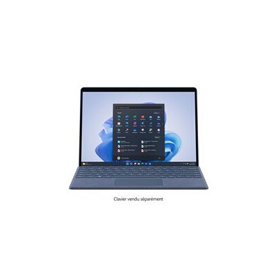 image Microsoft Surface Pro 9 - Wifi Ordinateur Portable (Windows 11, écran tactile 13'', 8 Go de RAM, 256 Go SSD, Intel EVO Core i5) Bleu Saphir