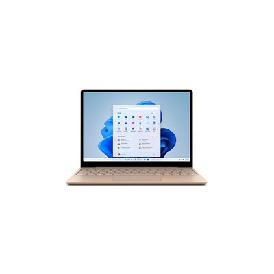 image Microsoft Surface Laptop Go 2 (Windows 11, écran tactile 12,4", Intel Core i5, 8 Go RAM, 128 Go SSD, clavier AZERTY français) - Sable - L'ordinateur portable Surface le plus léger