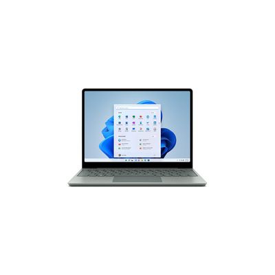 image Microsoft Surface Laptop Go 2 (Windows 11, écran tactile 12,4", Intel Core i5, 8 Go RAM, 128 Go SSD, clavier AZERTY français) - Vert Sauge- L'ordinateur portable Surface le plus léger