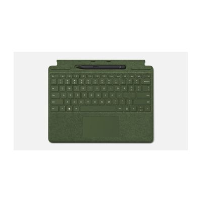 image Microsoft Surface clavier Signature Keyboard Vert Forêt + Stylet Surface Slim Pen 2, compatible Surface Pro 8, Pro 9 et Pro X (Clavier AZERTY)