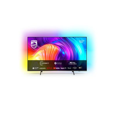 image TV LED Philips TV PHILIPS 50PUS8517 THE ONE Android 4K UHD LED 126 cm Ambilight 3 cotes