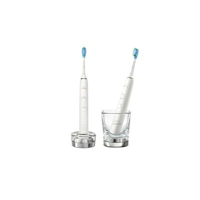image Philips Sonicare – Lot de 2 Brosses à dents électriques soniques connectées, Blanc