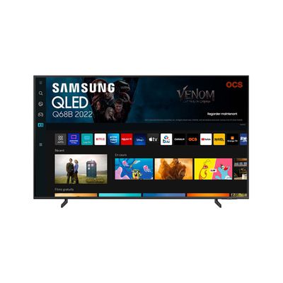 image TV LED Samsung QLED 50'' QE50Q68B 4K UHD Noir