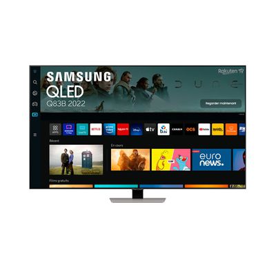 image TV LED Samsung QLED 55'' QE55Q83B 4K UHD Argent