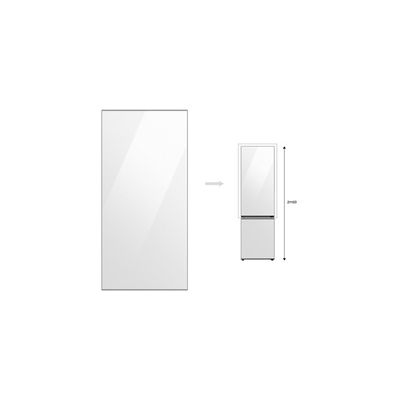 image Accessoire Réfrigérateur et Congélateur Samsung PANNEAU HAUT 203cm CLEAN WHITE - RA-B23EUT12GM BESPOKE