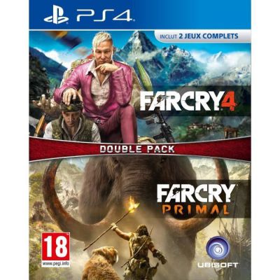 image Compil jeux Far Cry 4 + Far Cry Primal sur Playstation 4 (PS4)