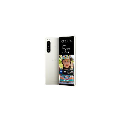 image Sony Xperia 5 IV - Smartphone Android, Téléphone Portable Ecran 6.1 Pouces 21:9 Wide HDR OLED - Taux de rafraichissement de 120Hz - Triple Objectif (avec Un revêtement ZEISS T*) - 8Go RAM (Ecru)