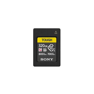 image Sony VPG400 Tough CFexpress Carte mémoire Flash Haute Vitesse - Classe G, 320 Go - Type A (800 Mo/s en Lecture et 700 Mo/s en écriture) - CEA-G320T