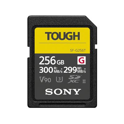 image Sony Carte mémoire Sony 256GB SF-G Series Tough